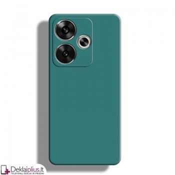 Liquid Air silikoninis žalias dėklas - su kameros apsauga (Xiaomi Poco F6 5G) Liquid Air silikoninis žalias dėklas - su kameros apsauga (Xiaomi Poco F6 5G)